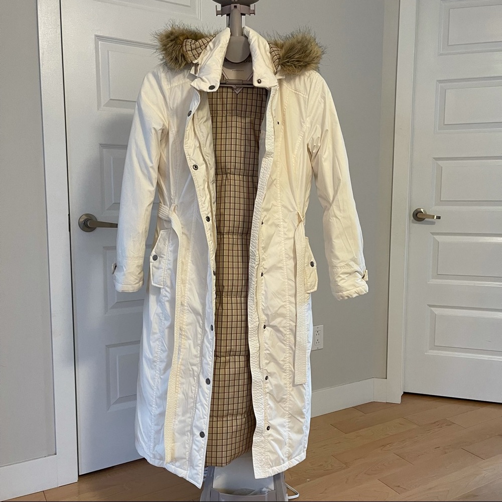 Tommy Hilfiger long puffer jacket.